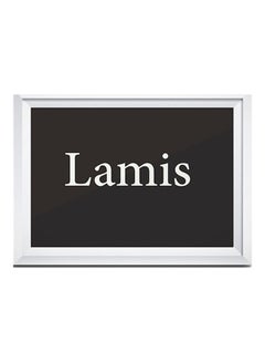 Buy Lamis Name Wall Art Painting With Frame Black/White 32x22x2cm in Saudi Arabia