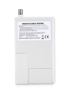 Buy 4-in-1 RJ11 RJ45 USB BNC Remote Cable Tester White in Saudi Arabia