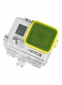 Buy Under Sea Diving Filter Underwater Lens Color Filter For Gopro Hero 3+ Camera Yellow in UAE