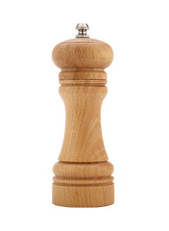 Buy Pepper Manual Grinder Wood 7x15x7cm in UAE