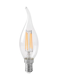 Buy E14 2700K Candle LED Filament Lamp Yellow in UAE