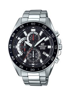 Buy Men's Edifice Chronograph Watch EFV-550D-1AVUDF - 47 mm - Silver in UAE