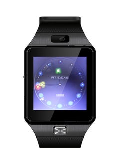 Buy Bluetooth Smart Watch With Camera Black in UAE
