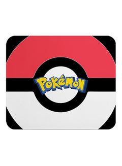 Loud Universe Flexible Non Slip Thick Neoprene Mousepad Logo Pokemon Go Game Black Red And White Ksa Riyadh Jeddah