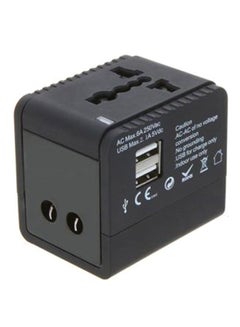 Buy 2-Port USB Wall Charger Black in Egypt