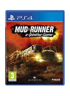 اشتري لعبة Spintires: MudRunner - بلاي ستيشن 4 (PS4) - سباق - بلاي ستيشن 4 (PS4) في السعودية
