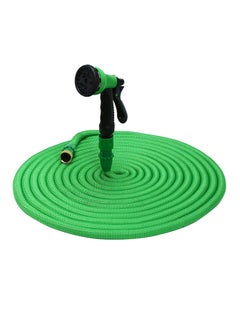 Buy Tall Top Expandable Garden Hose Pipe With 8 In 1 Spray Gun Green 30×20×12centimeter in UAE