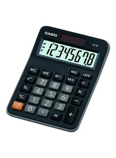 Buy 8-Digit Basic Calculator Black/Clear in UAE