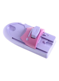 Buy DIY Pattern Printing Manicure Nail Art Printing Stamp Tool Purple/Pink in Saudi Arabia