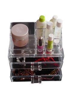 Buy Cosmetic Organizer Clear in Saudi Arabia