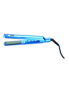 Buy Titanium Hair Straightener Flat Iron Blue in UAE