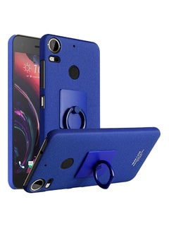 Buy Polycarbonate Hard PC Case Cover With Ring Kickstand For HTC Desire 10 Pro Blue in UAE