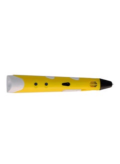 Buy 3D Printing Drawing Pen Yellow in UAE
