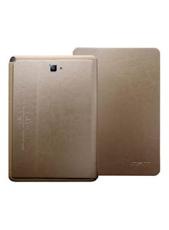 Buy Flip Case Cover For Samsung Galaxy Tab A T580/T585 10.1-Inch Gold in Saudi Arabia