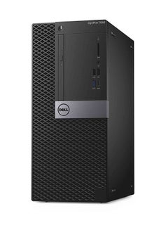 Buy OptiPlex 7050Mini Tower PC Desktop With Core i7 Processor/16GB RAM/1TB HDD/Intel Integrated Graphics/Keyboard - Arabic Black in Egypt