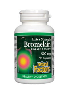 Buy Bromelain Pineapple Source - 90 Capsules in UAE