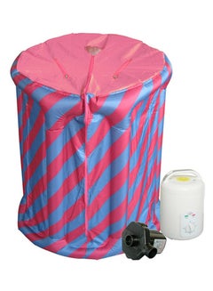 Buy Portable Sauna Room Pink/Blue in Saudi Arabia