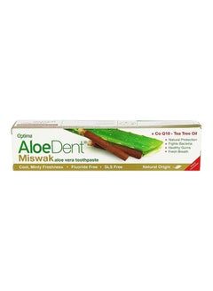 Buy Miswak Aloe Vera Toothpaste White 100ml in UAE