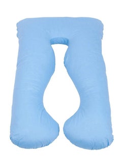 Buy Cotton Maternity Pillow cotton Blue in Saudi Arabia