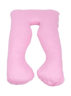 Buy Cotton Maternity Pillow cotton Pink in Saudi Arabia