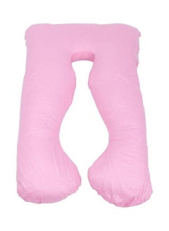 Buy Cotton Maternity Pillow cotton Pink in Saudi Arabia