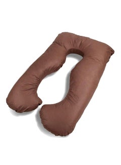 Buy Cotton Maternity Pillow cotton Brown in Saudi Arabia