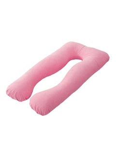 Buy Maternity Body Pillow Cotton Pink in Saudi Arabia