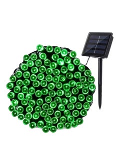 Buy Solar Powered LED String Light Green 17meter in UAE