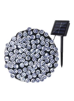 Buy Solar Powered LED String Light White 17meter in UAE