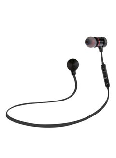 Buy Metal Magnetic Bluetooth Sports Earbuds Black in Egypt