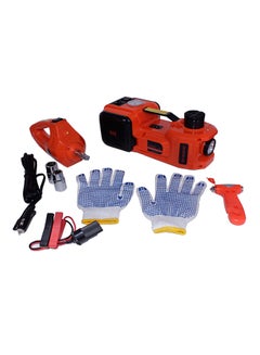 Buy Kit Electric Jack With Impact Wrench And Air Compressor in UAE