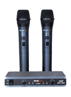 Buy MCI Karaoke System With 2 Wireless Microphone 799U Black in UAE