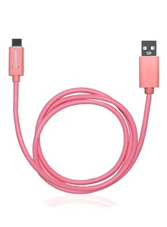 اشتري كابل شحن ومزامنة من USB-C إلى USB وردي 1 متر في السعودية