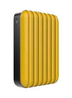 Buy 10400.0 mAh Juole Rig Dual USB Power Bank Yellow in UAE
