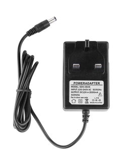 Buy Adapter Power Supply For Security CCTV DVR Camera Black in UAE