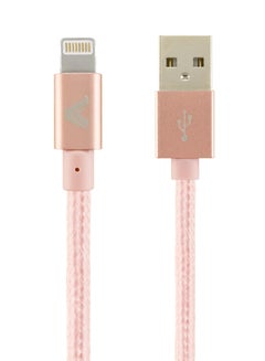 Buy Lightning To USB Cable Rose Gold in Saudi Arabia