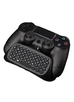 اشتري لوحة مفاتيح لاسلكية للألعاب لبلاي ستيشن 4 أسود في الامارات
