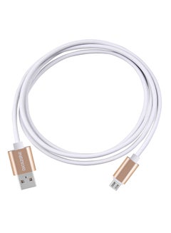 Buy Micro USB Quick Charging Cable Gold in Saudi Arabia