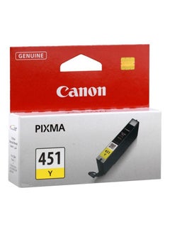 Buy CLI-451 Y Ink Cartridge Yellow in Saudi Arabia
