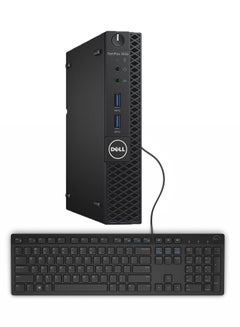 Buy OptiPlex 3050 Mini Tower PC Desktop WithCore i3 Processor/4GB RAM/500GB HDD/Intel Integrated Graphics/Keyboard - Arabic Black in Egypt