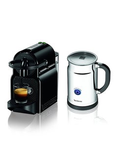 Buy Inissia Coffee Machine with Aeroccino 0.7 L 1260.0 W D040BK+Aeroccino Black in Saudi Arabia