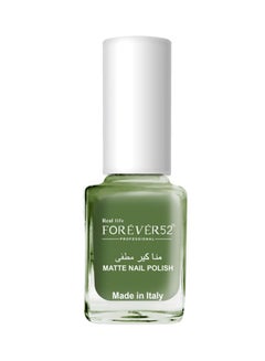 Buy Matte Nail Polish Green FZFNPM040 in Saudi Arabia