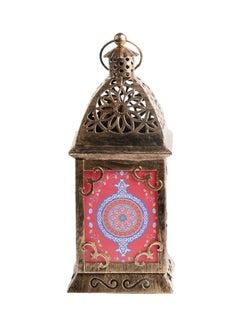Buy Decorative Ramadan Lantern Copper 23cm in UAE