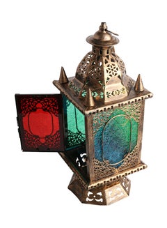 Buy Decorative Ramadan Lantern Copper 40centimeter in UAE