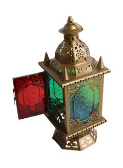 Buy Decorative Ramadan Lantern Brown 40cm in UAE