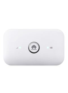 Buy 1500.0 mAh Dongle E5573s - 856 4G Mobile WiFi Router White in UAE