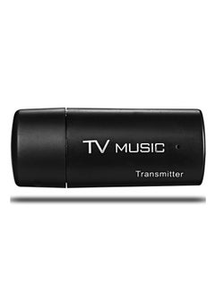 Buy TS-BT35F05 Bluetooth Transmitter USB Power Supply Portable Stereo Music Transmission Black in Saudi Arabia