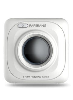 Buy PAPERANG P1 Portable Photo Printer Bluetooth 4.0 Connection White in UAE