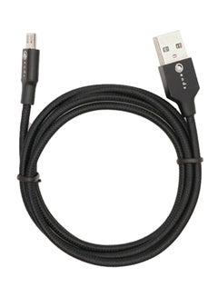 اشتري كابل بيانات Micro USB أسود 1 متر في الامارات