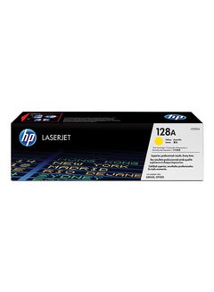 Buy 128A LaserJet Toner Cartridge Yellow in Saudi Arabia